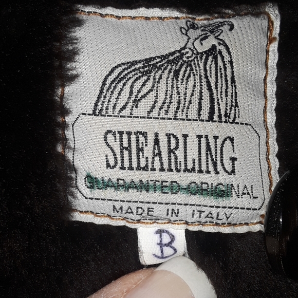 Sherling coat made in Italy. MAKE OFFER - Picture 3 of 7